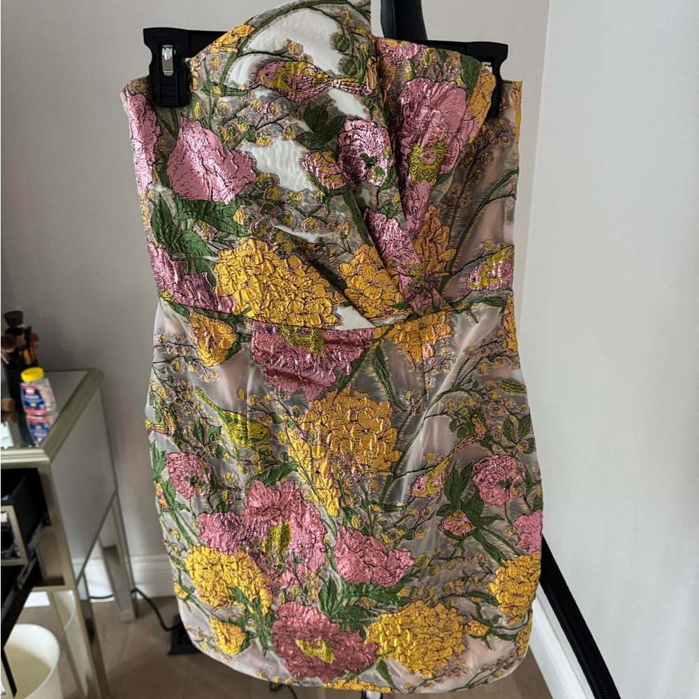 Elliatt Tan Garment with Gold Accents